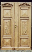 Antike Musselinglas-Türen Louis Philippe 