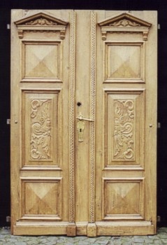 Antike Haustüren Louis Philippe Eiche