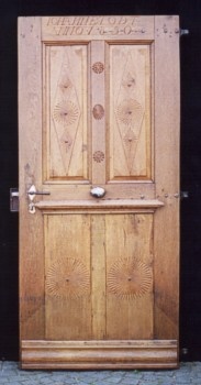 Schlüssel Rosetten (Haus u. Zimmmertüren) Louis Philippe Eiche
