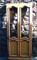Antike Zimmertüren mit Glas 0 