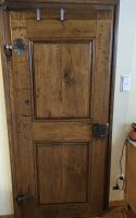 Antike Musselinglas-Türen Barock 